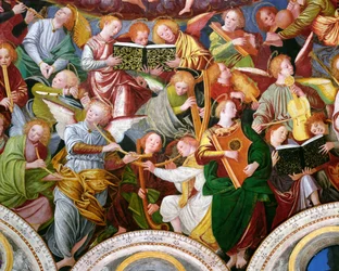 Das Konzert der Engel, 1534-36 (Detail)